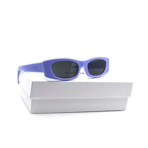 NEW CELINE PARIS CL40245U 78A VIOLET GREY AUTHENTIC SUNGLASSES - Picture 14 of 14